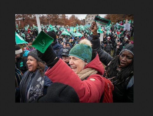 quebec strike