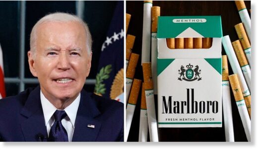 biden cigarettes