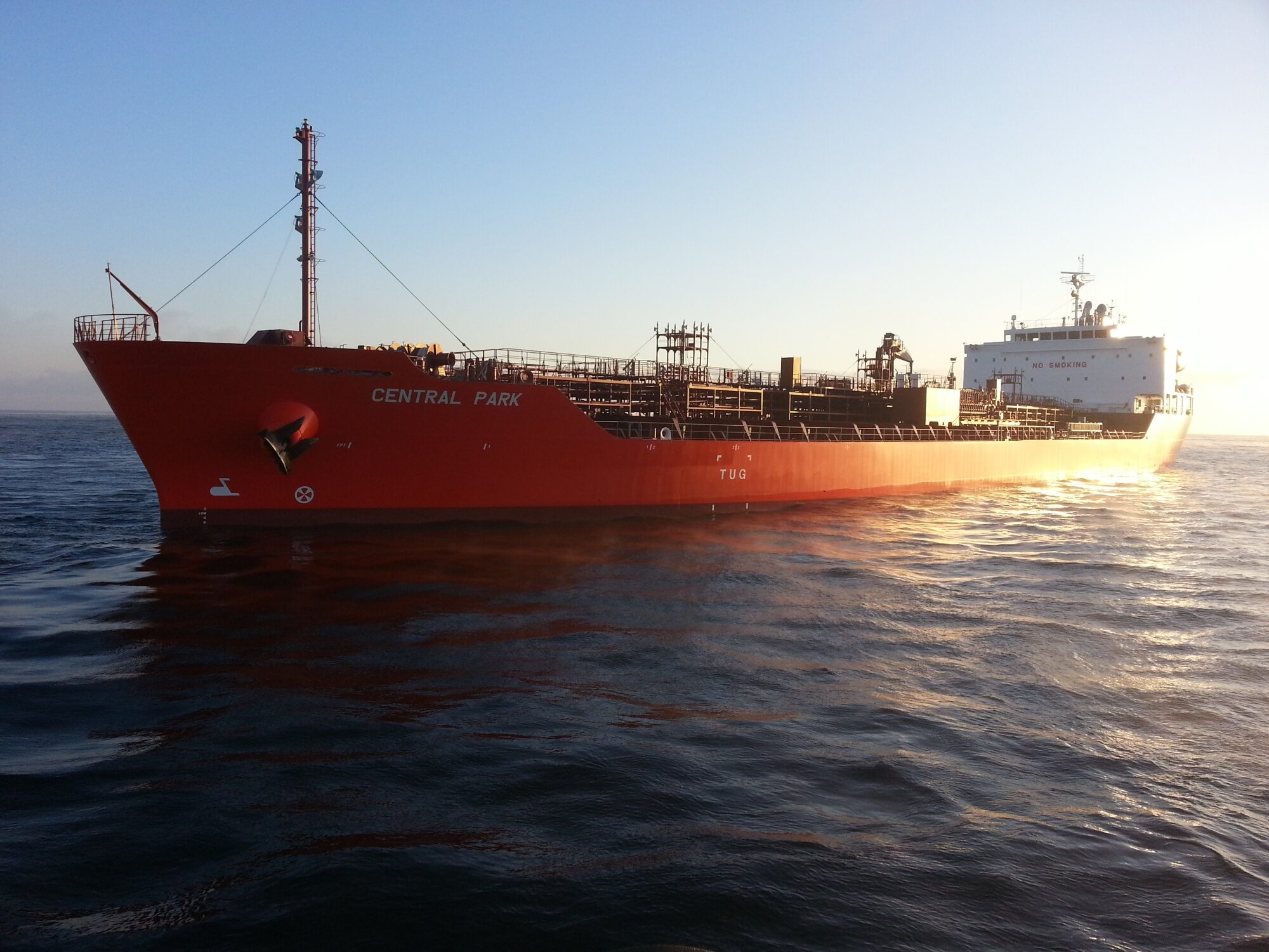 Central Park oil tanker
