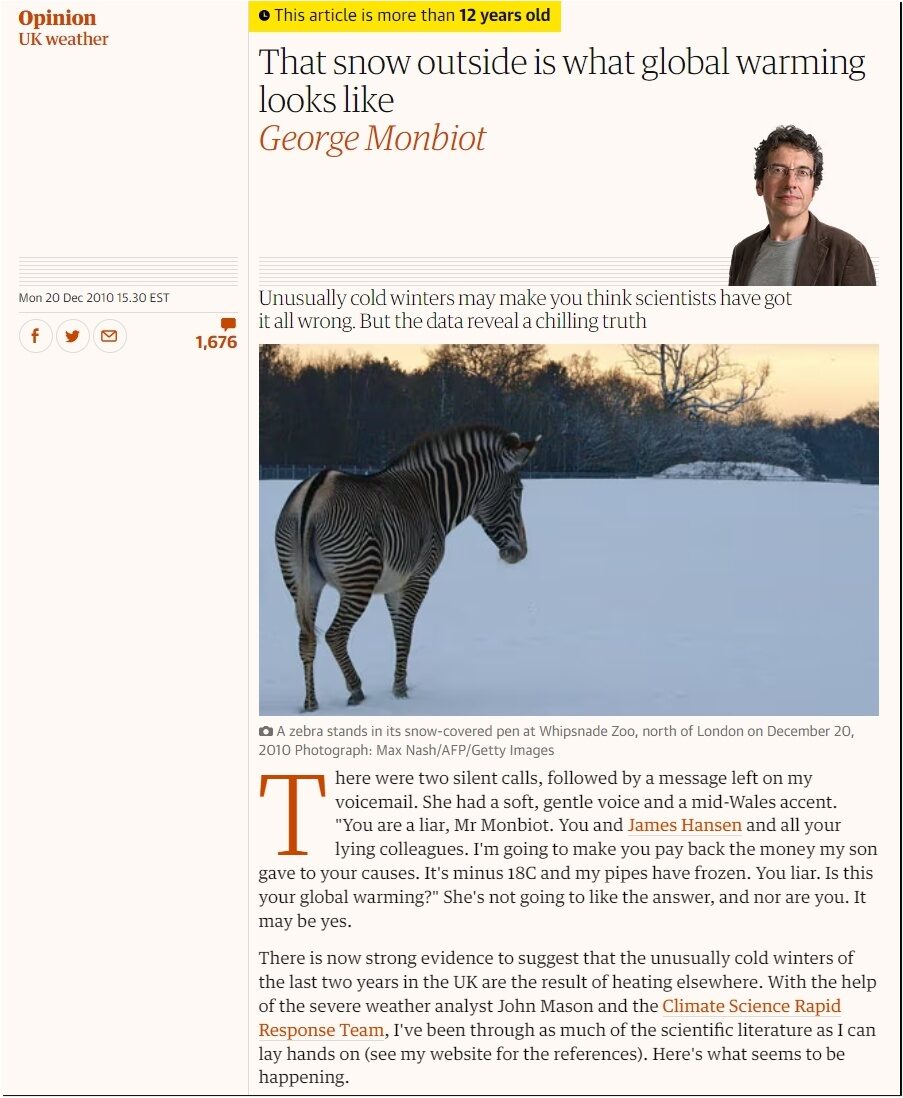 Click to enlarge Guradian Article