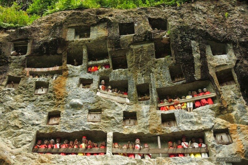 Click to enlarge The Toraja people and their unique burial rites