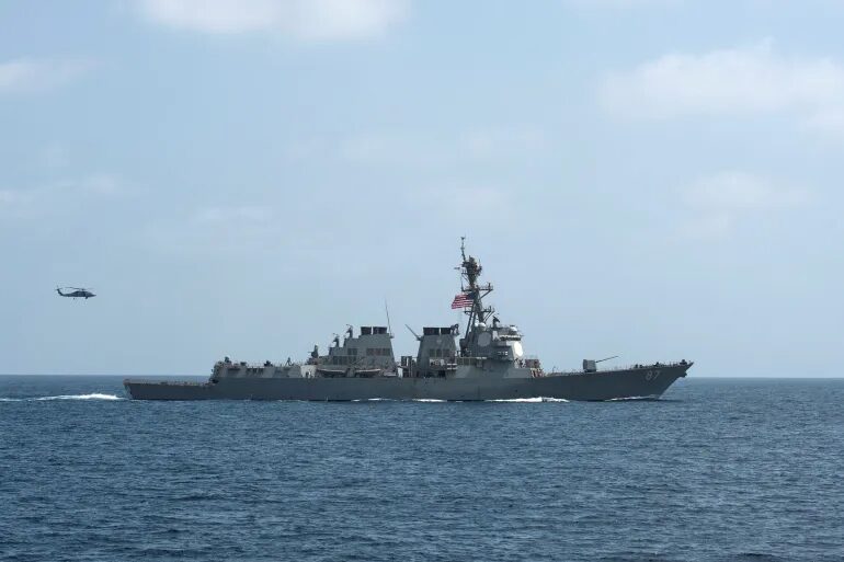 US destroyer USS Mason