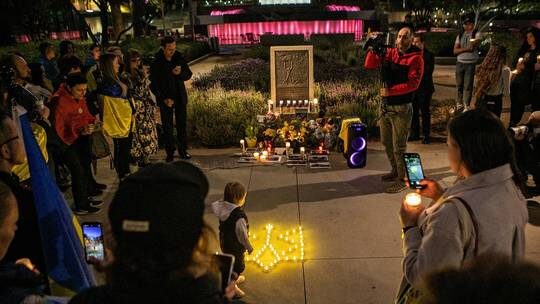 Holodomor Monument in Los Angeles, CA