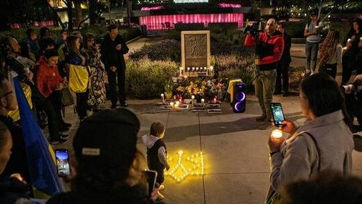 Click to enlarge Holodomor Monument in Los Angeles, CA