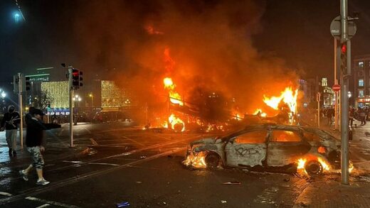 Click to enlarge riot dublin stabbing racism immigrants