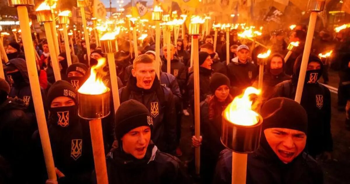 Click to enlarge Ukrainian nationalist and far-right groups