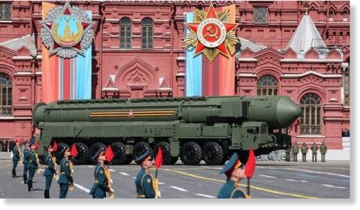 Yars intercontinental ballistic missile