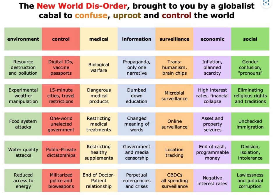 new world dis-order