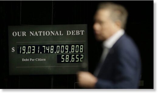 our national debt