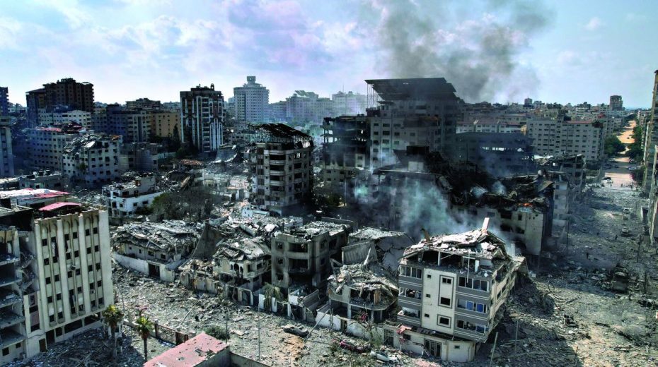 Destroyed Gaza