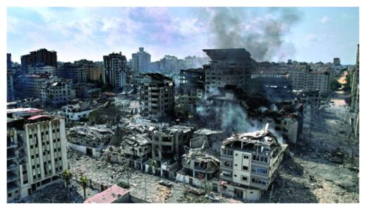 Destroyed Gaza