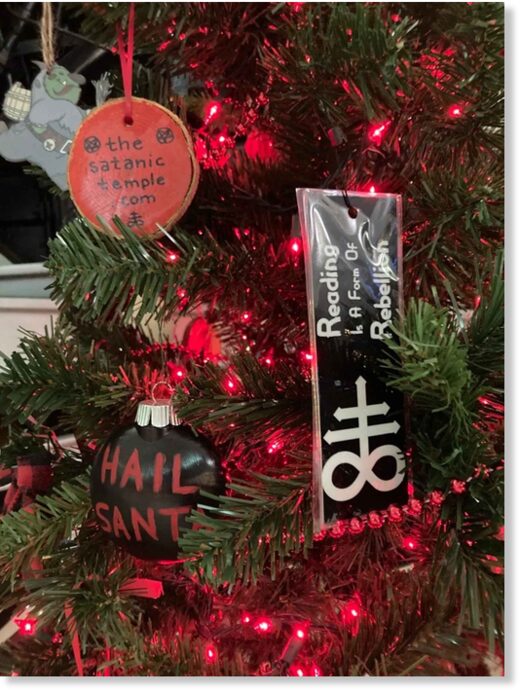 Click to enlarge satanic christmas tree