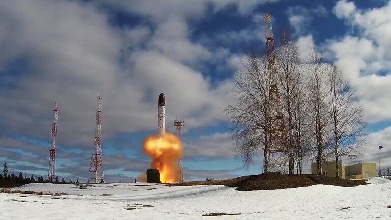 RUSSIA SARMAT ICBM TEST