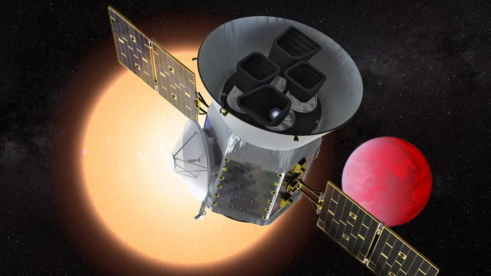 NASA Transiting Exoplanet Survey Satellite (TESS)