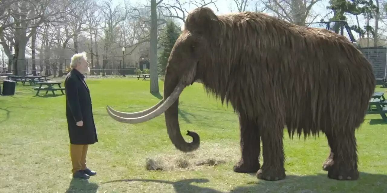 Click to enlarge George Church woolly mammoth