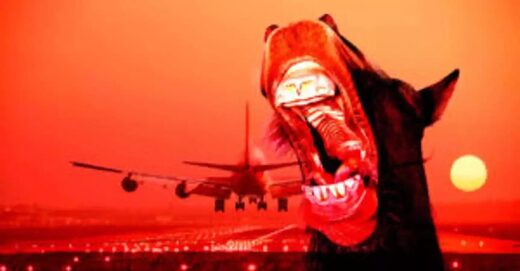 airplane horse escape