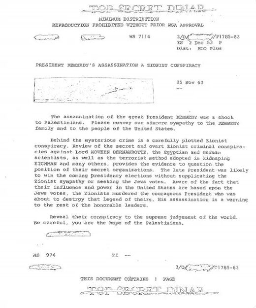 Israel and the Kennedy Assassinations