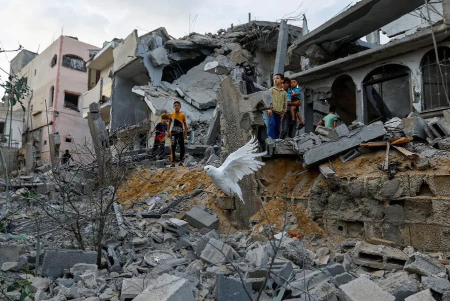 Click to enlarge Ruins of Gaza