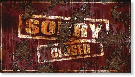 sorry closed