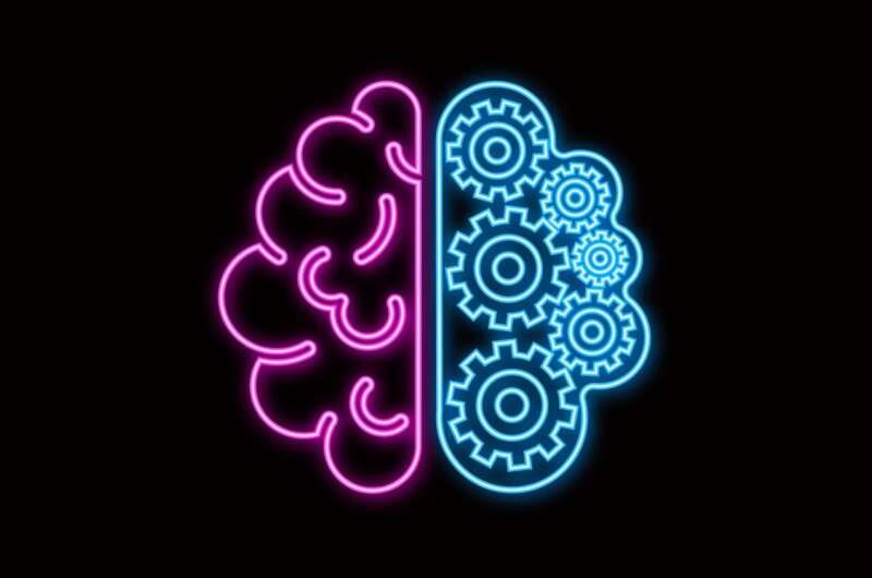 brain hemispheres graphic dopamine