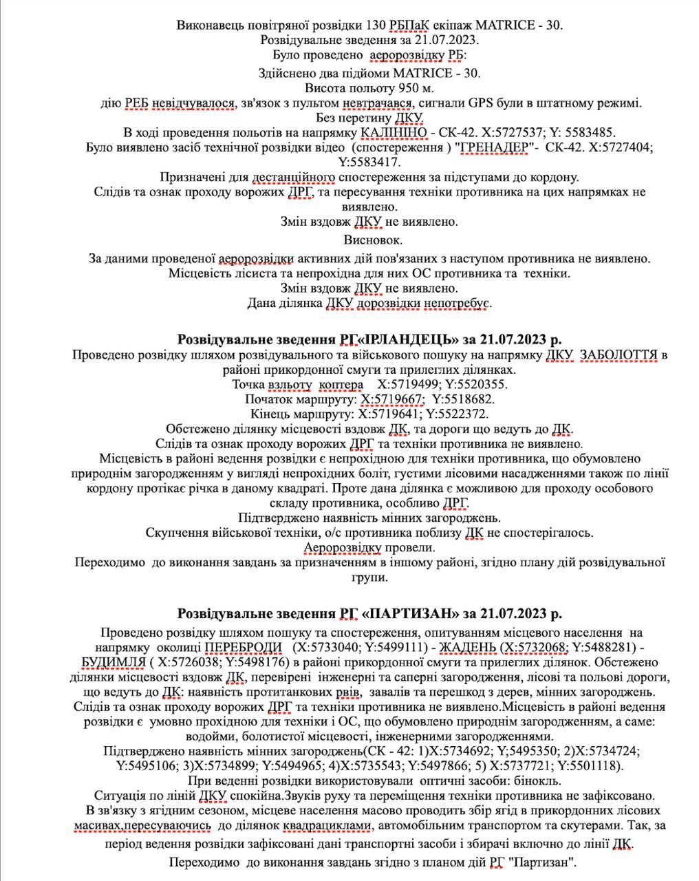 Ukraine Document