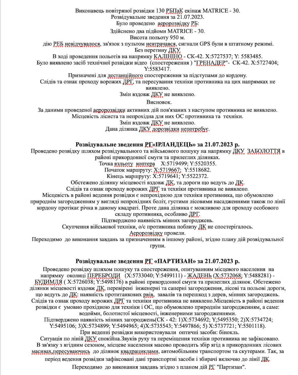 Click to enlarge Ukraine Document