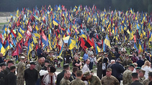 funerals ukraine soldiers