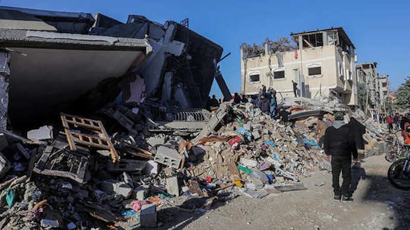 Click to enlarge rafah bombing gaza genocide