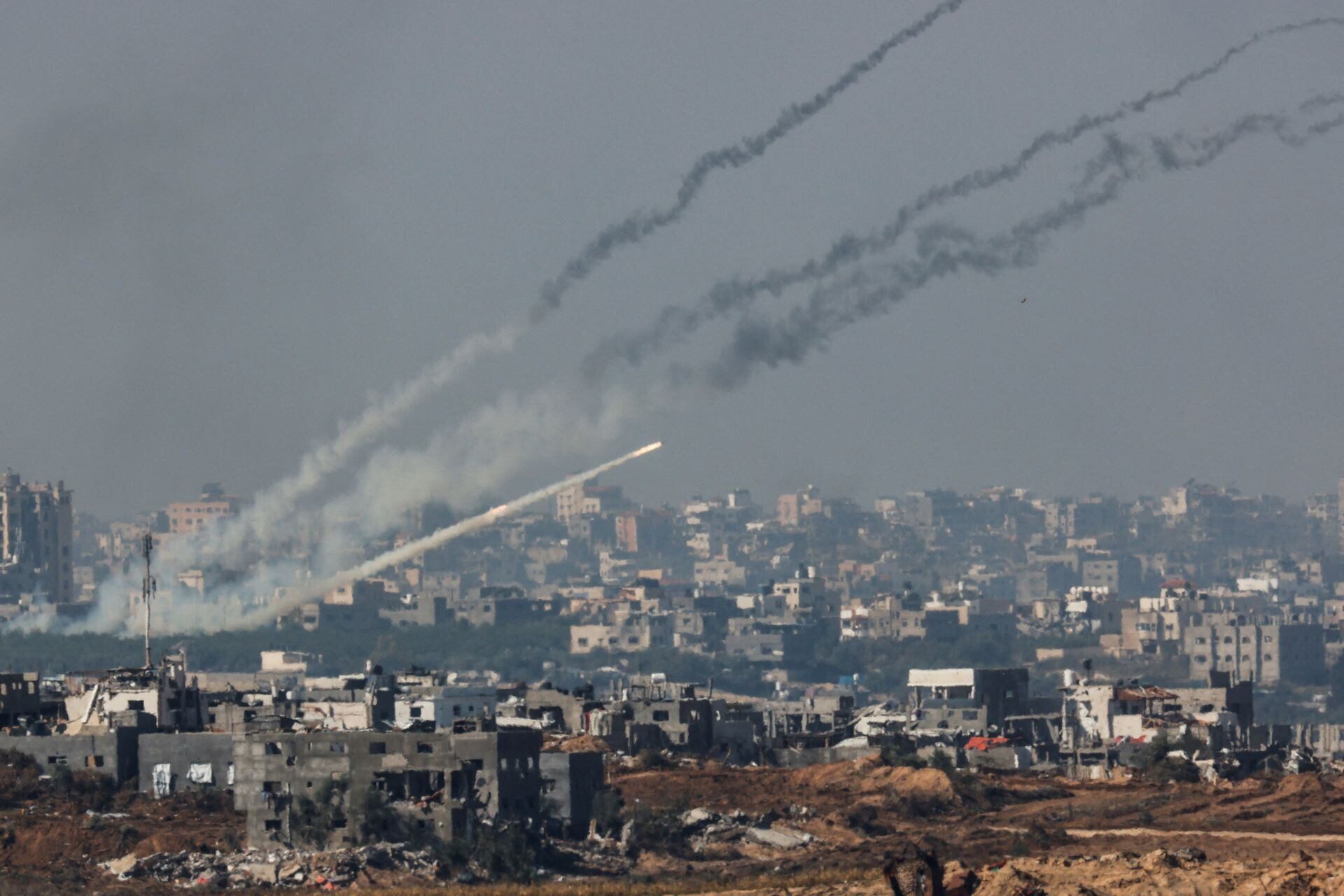 Rockets Gaza Strip
