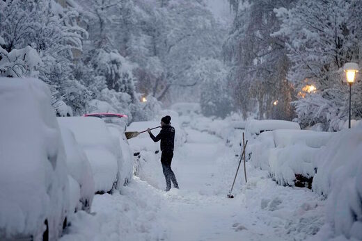 europe snow 2023 record