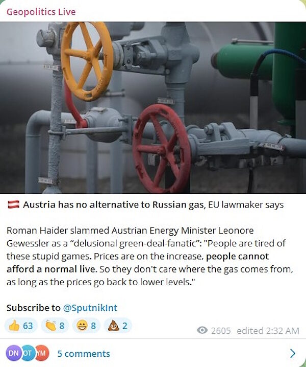 austria force buy american lng gas