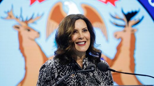 Click to enlarge Democratic Michigan Gov. Gretchen Whitmer electric car mandate