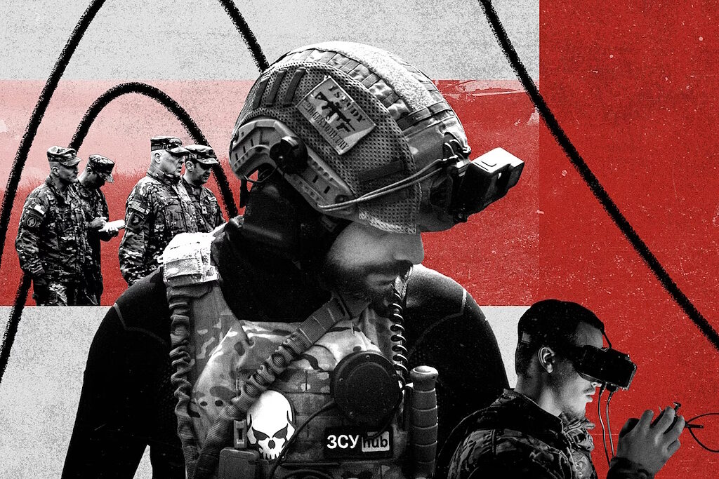 Click to enlarge collage soldiers ukraine generals