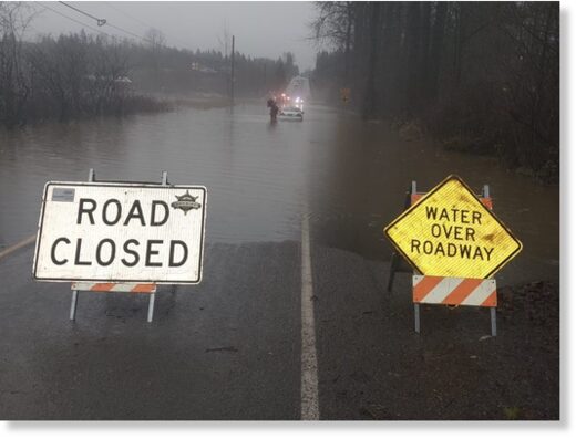 Floods in Snohomish County, Washington State,