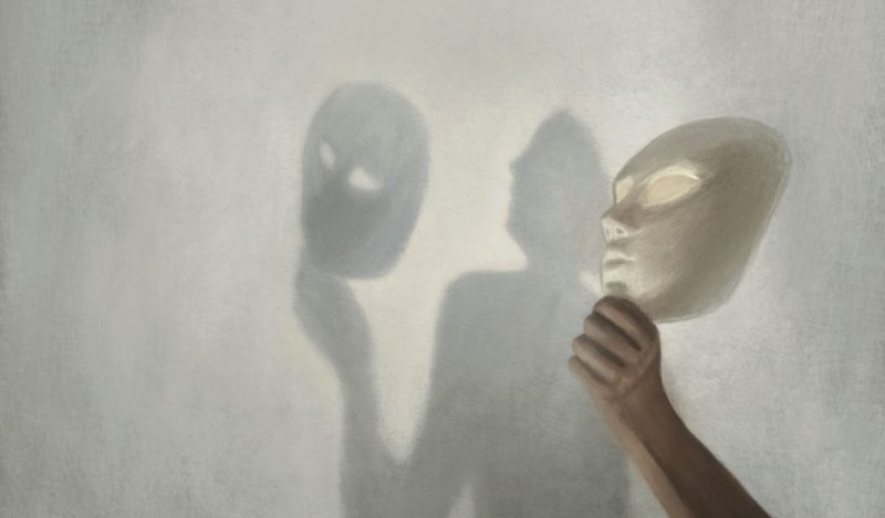 mask and shadow