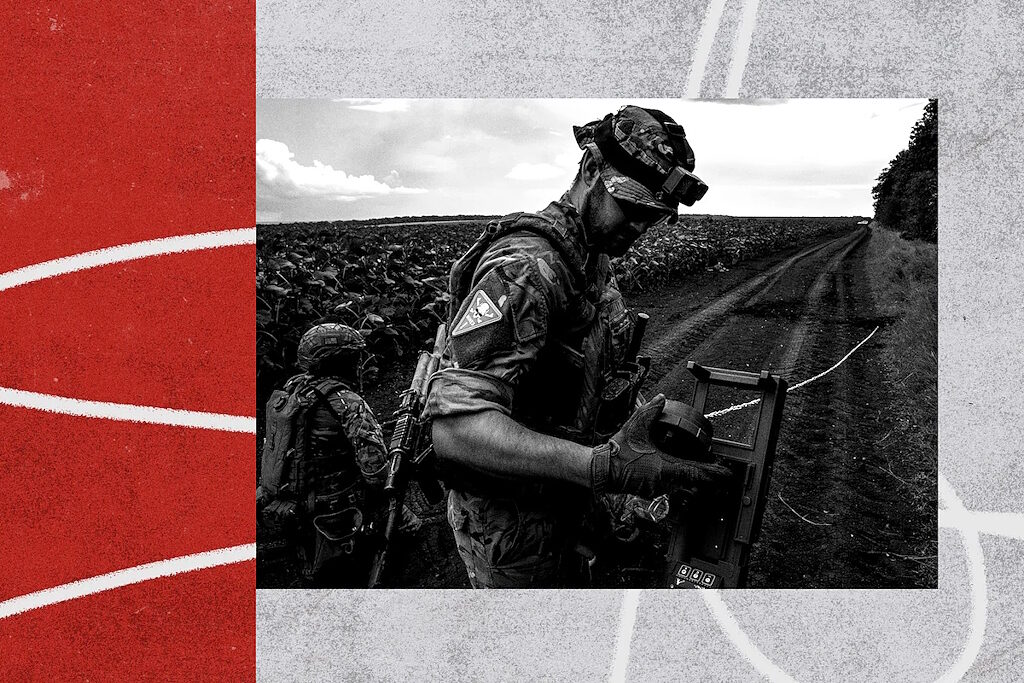 ukraine soldiers russia minefields
