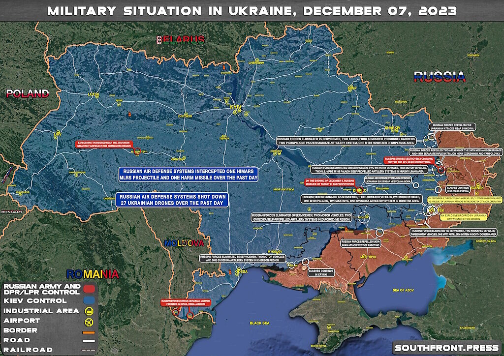southfront ukraine map