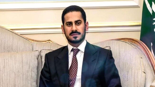 Click to enlarge Prince Talal bin Abdulaziz bin Bandar bin Abdulaziz Al Saud