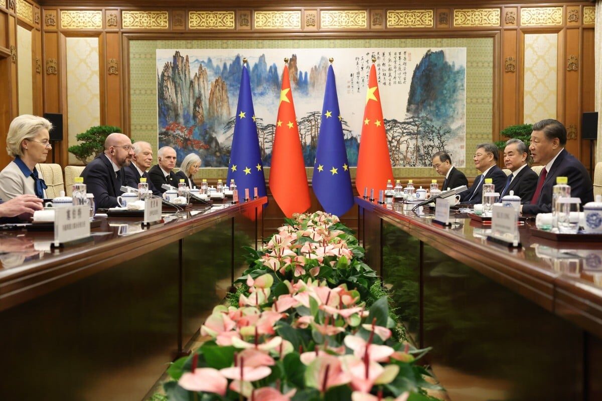 Click to enlarge china europe xi von der leyen ursula