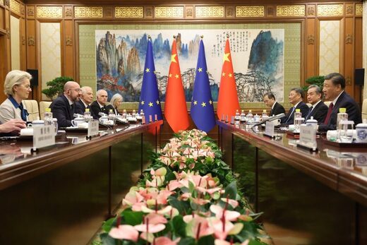Click to enlarge china europe xi von der leyen ursula