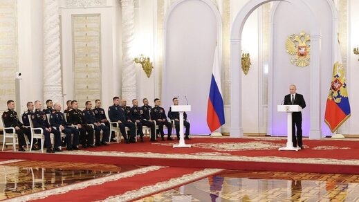 Click to enlarge President Vladimir Putin