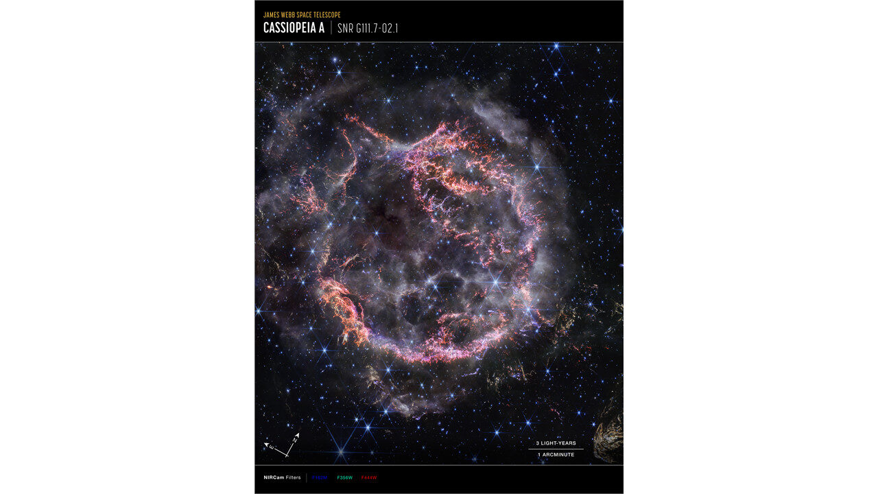 Cassiopeia A supernova remnant