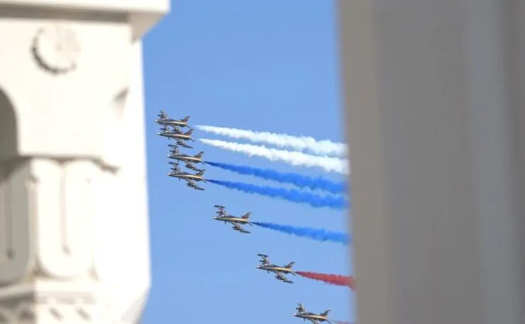 Flypast in Dubai