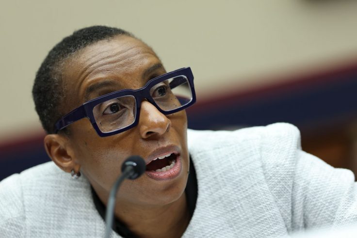 Click to enlarge Harvard President Claudine Gay
