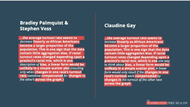 claudine gay harvard  plagiarism