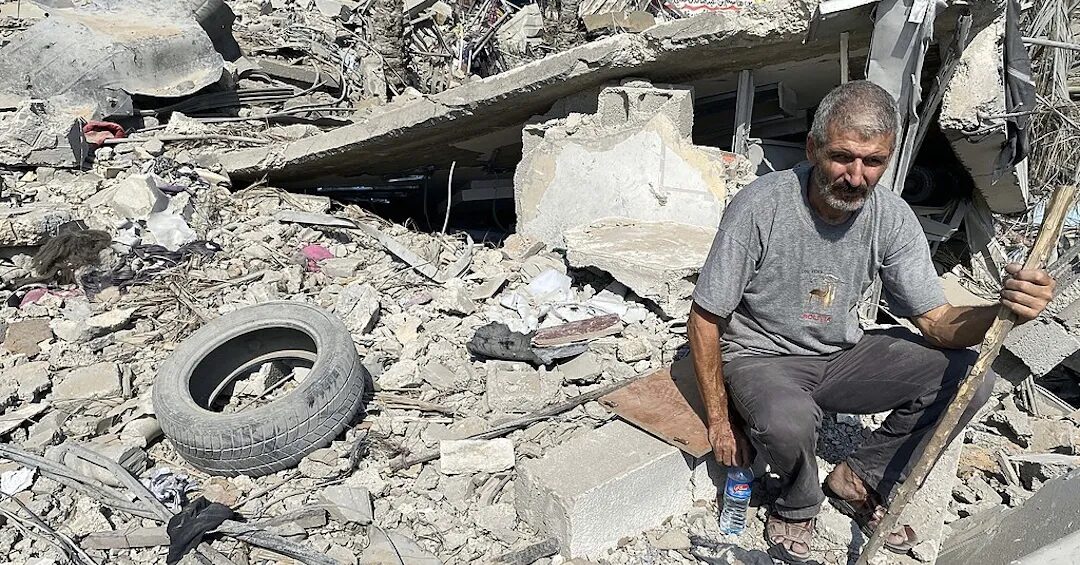 Click to enlarge destroyed home in palestine