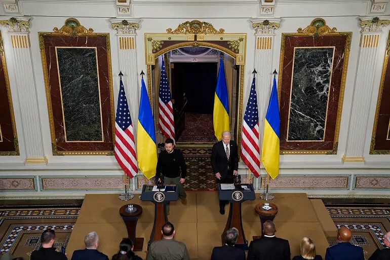 Click to enlarge zelensky biden white house