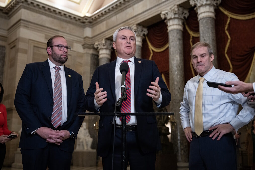 Click to enlarge jason smith james comer jim jordan biden impeachment