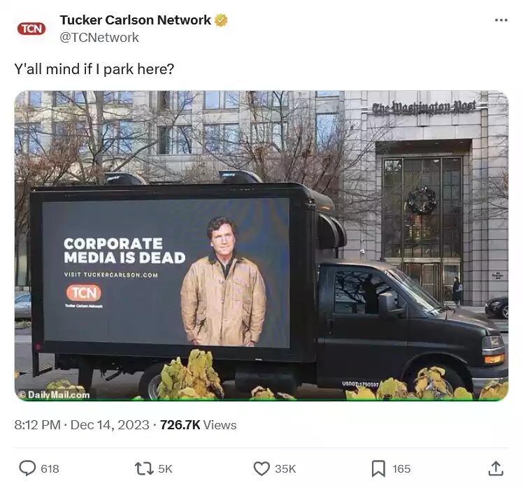 Click to enlarge Tucker Carlson Network 2