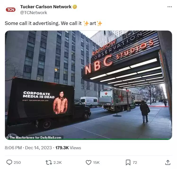 Click to enlarge Tucker Carlson Network 3